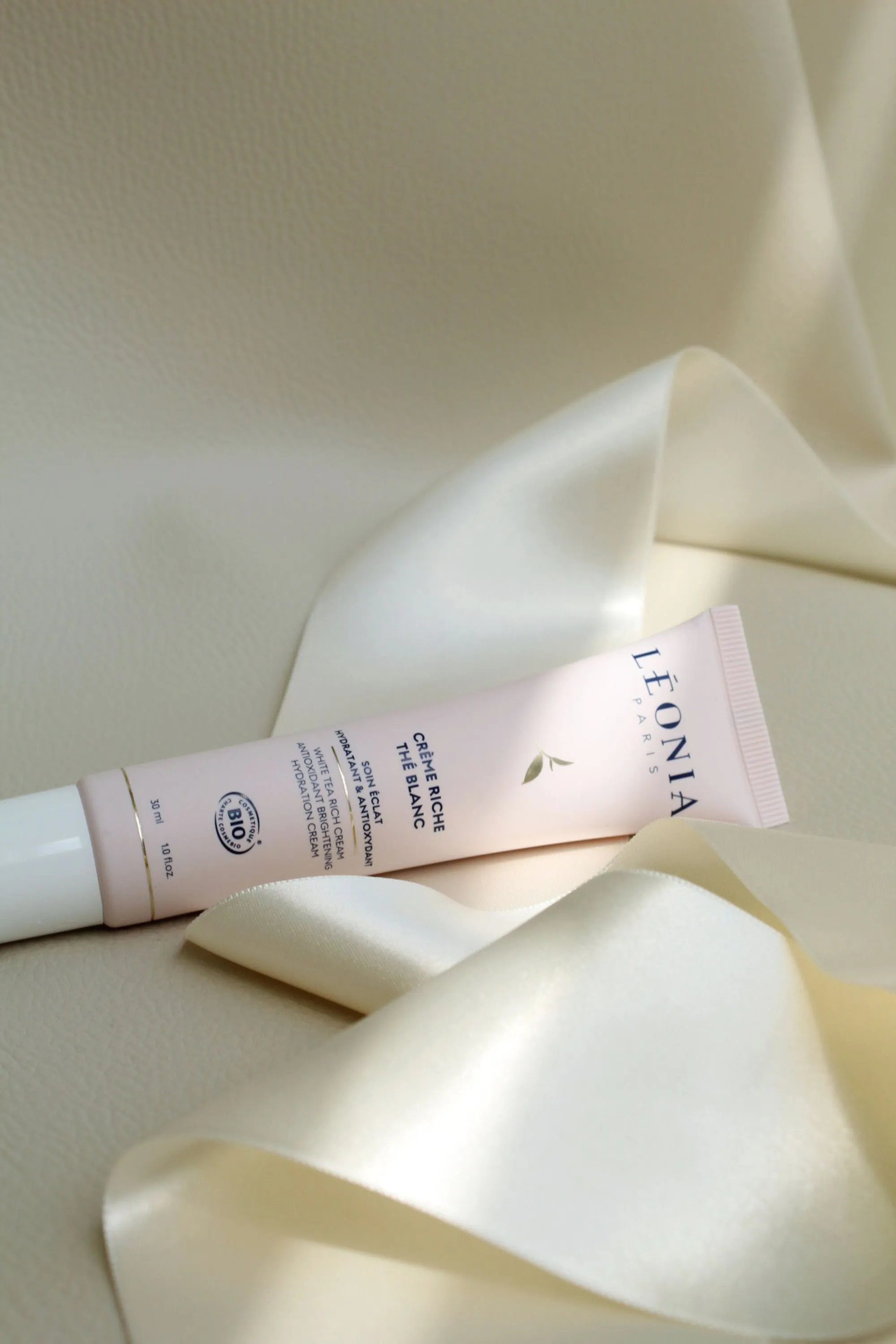 Léonia Crème riche thé blanc soin éclat hydratant & antioxydant-30 ml