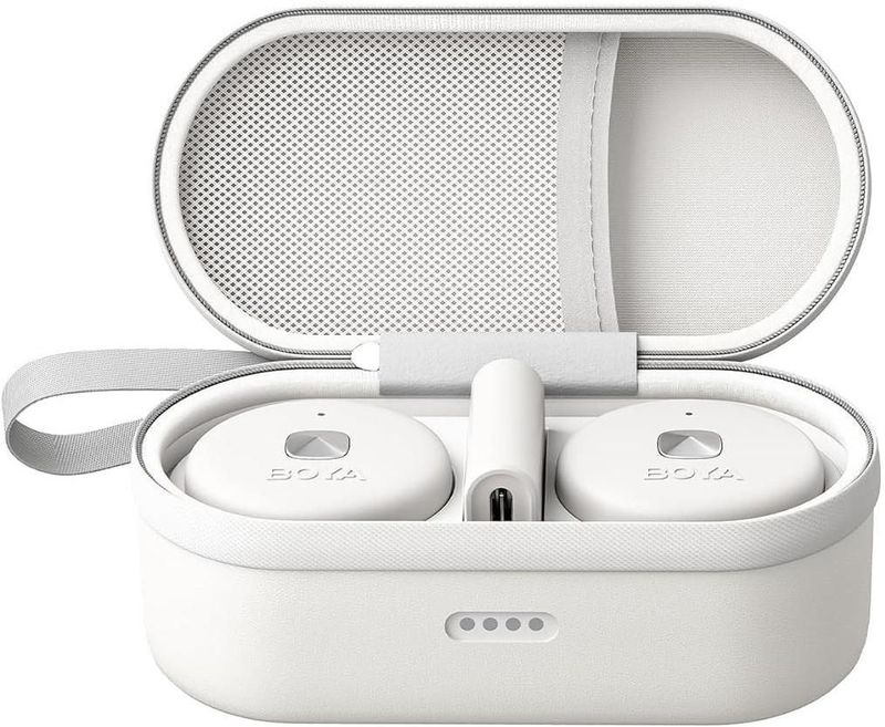 Boya - Omic Wireless Lightning - Draadloze Microfoon - Wit