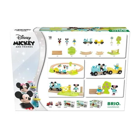 BRIO Micky Maus Eisenbahn-Set