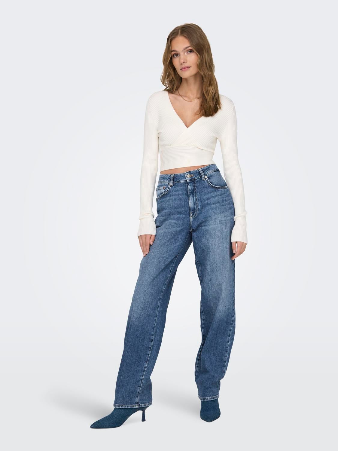 ONLSTAR Dad Fit Jeans Medium Blue Denim