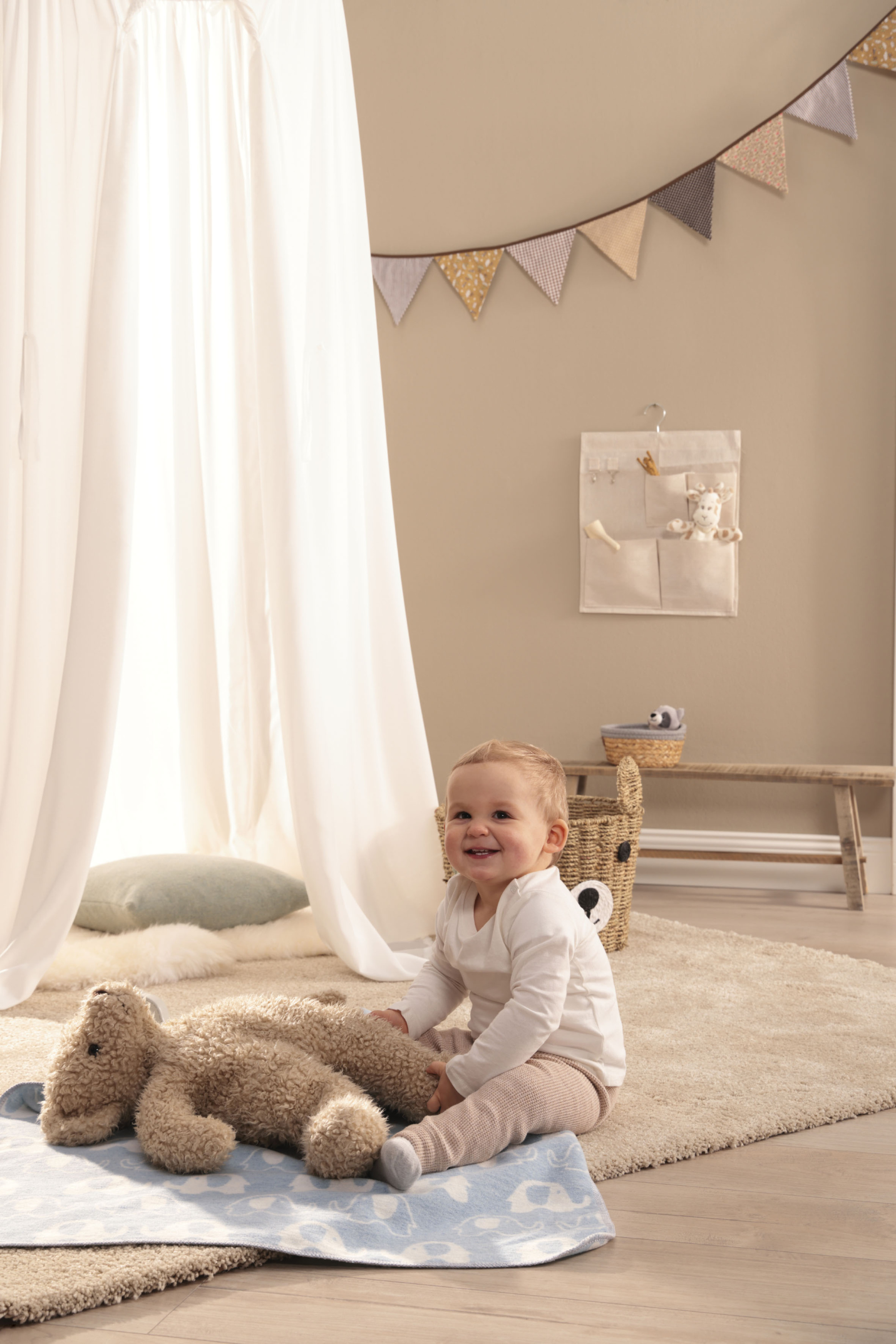 Babydecke LOVEL.ELEPHANTS