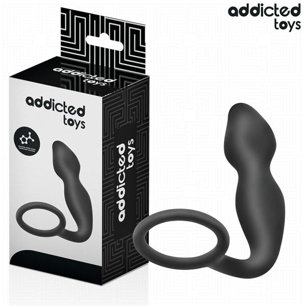 Addicted Toys Plug Anal com Anel Modelo 2
