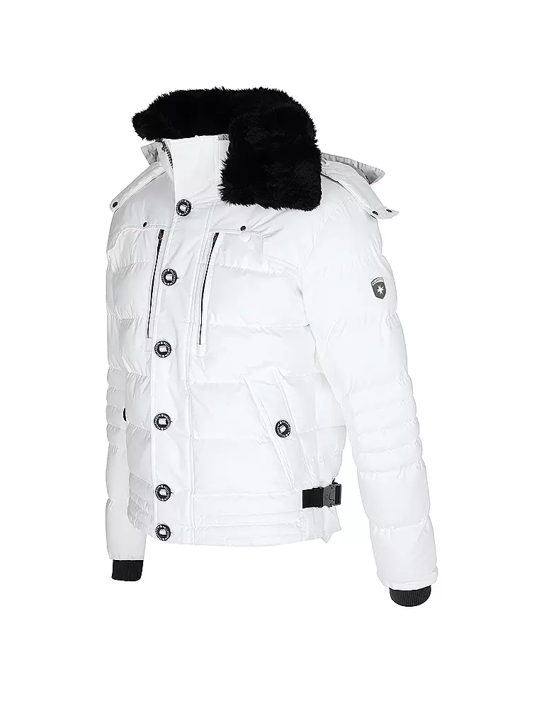 WELLENSTEYN Steppjacke weiss