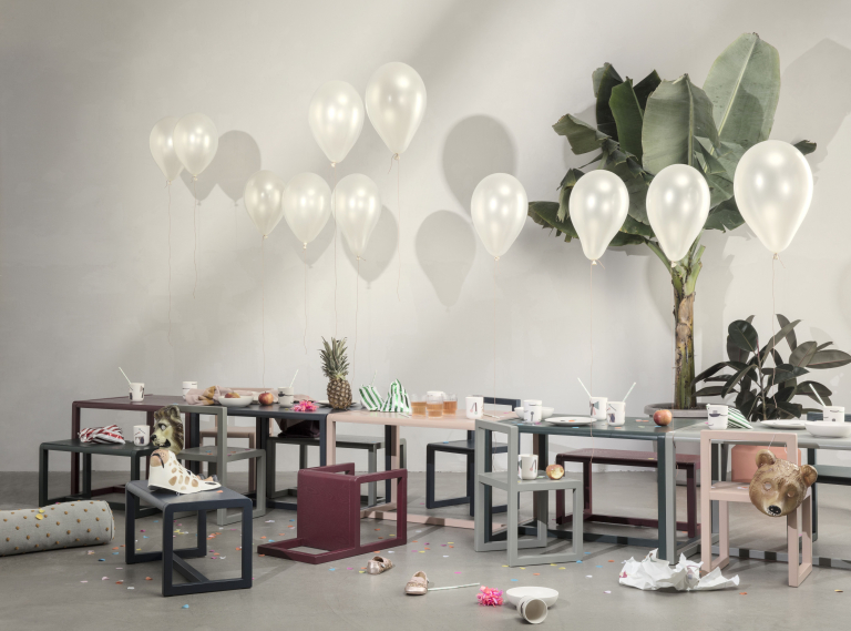 Ferm Living Little Architect kinderbank cashmere