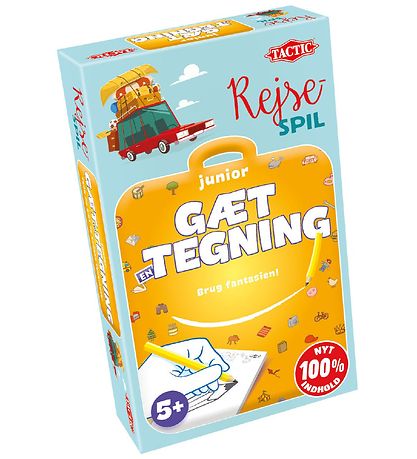 TACTIC Rejsespil - G?t En Tegning - Junior