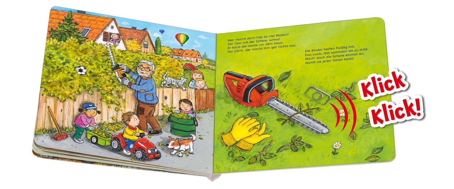 Spielen, Hören, Staunen: Garten. Ein Soundbuch ganz ohne Batterie und Elektronik