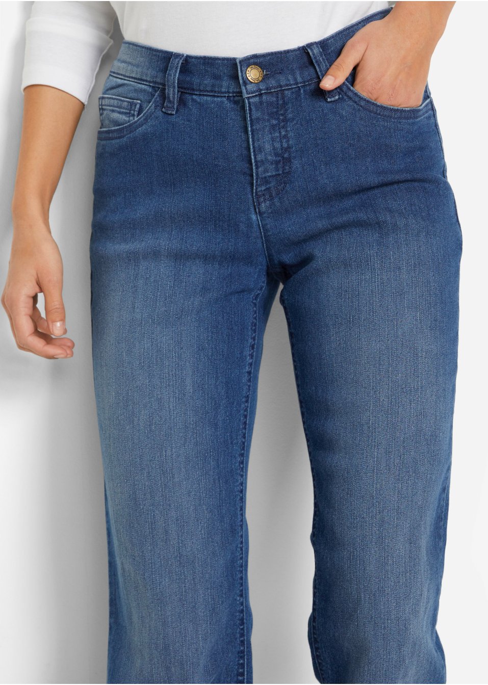 Lot de 2 jeans confort stretch, Straight