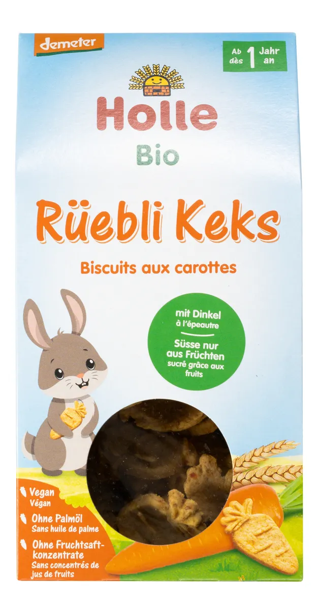 Holle Ruebli Kiks Ø - 100 g.