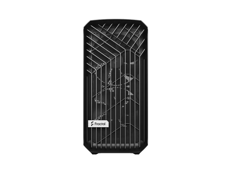 Fractal Design Torrent Compact - Tower - udvidet ATX - ingen strømforsyning (ATX) - sort TG mørk tone - USB/Lyd