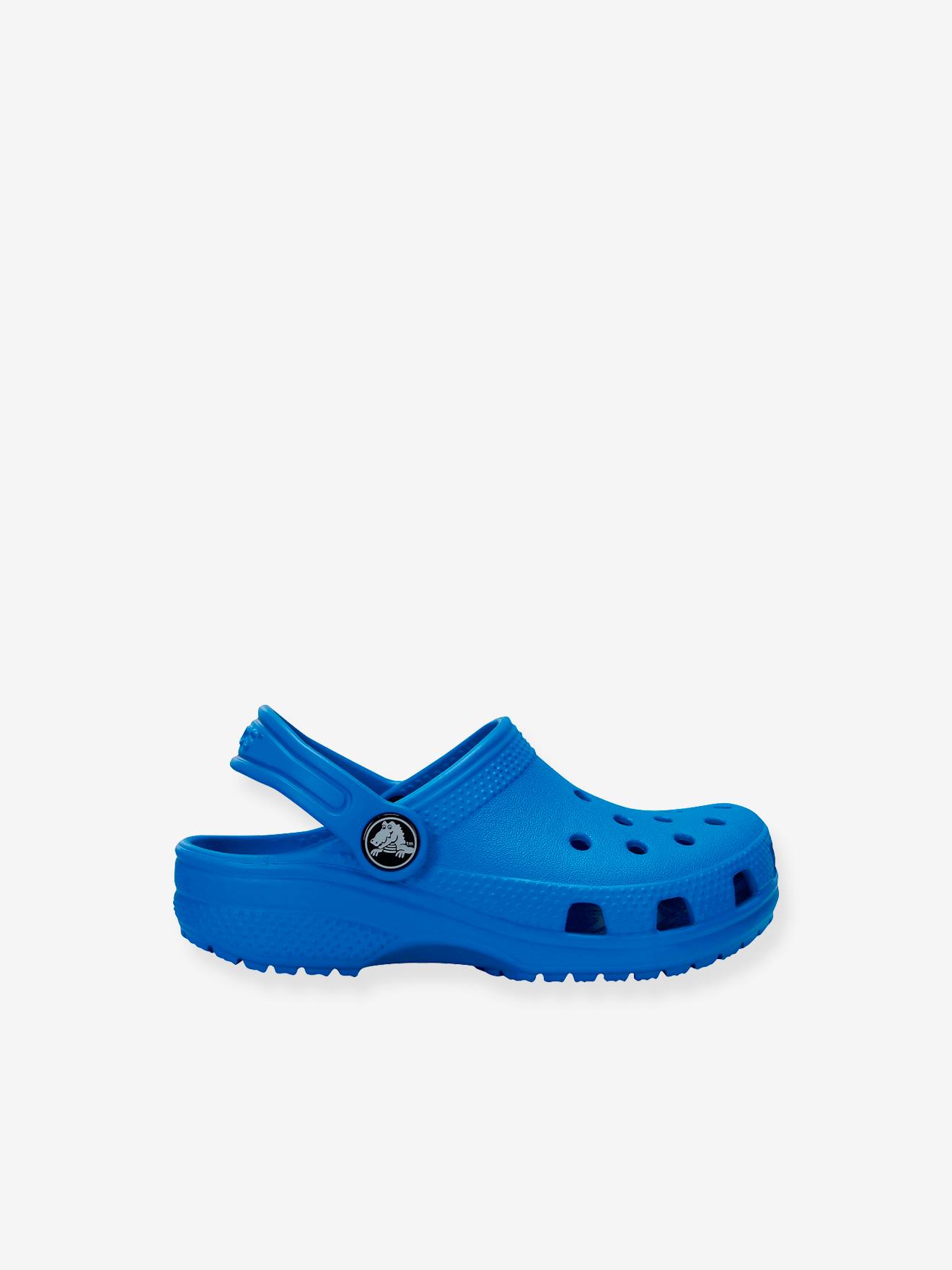 Tamancos Baby Classic Clog T CROCS™ amarelo claro lisos