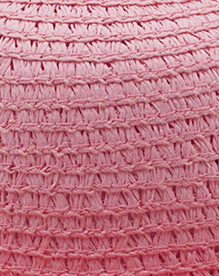 Strohhut MINI GIRL in flamingo