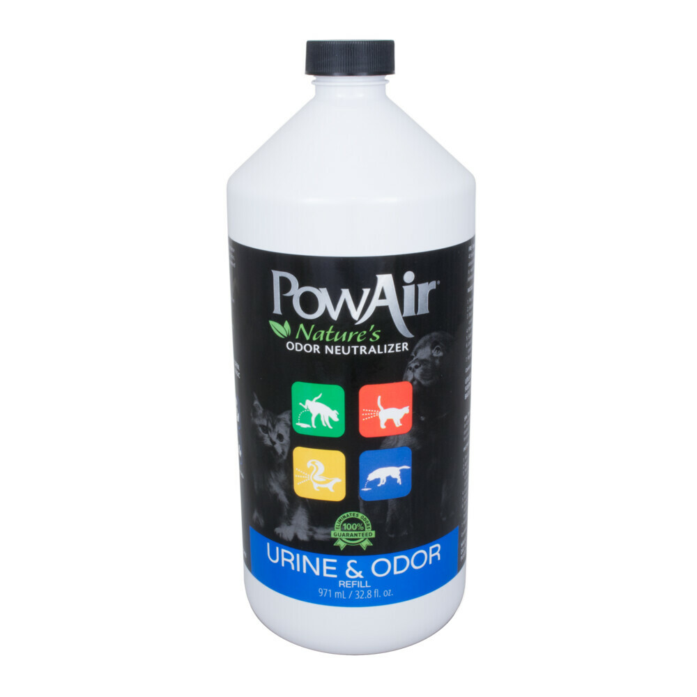 PowAir Geurverwijderaar Spray Navulling Urine & Odour922 ml