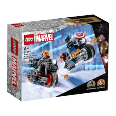LEGO Marvel Black Widow & Captain Americamotorcycles: 76260