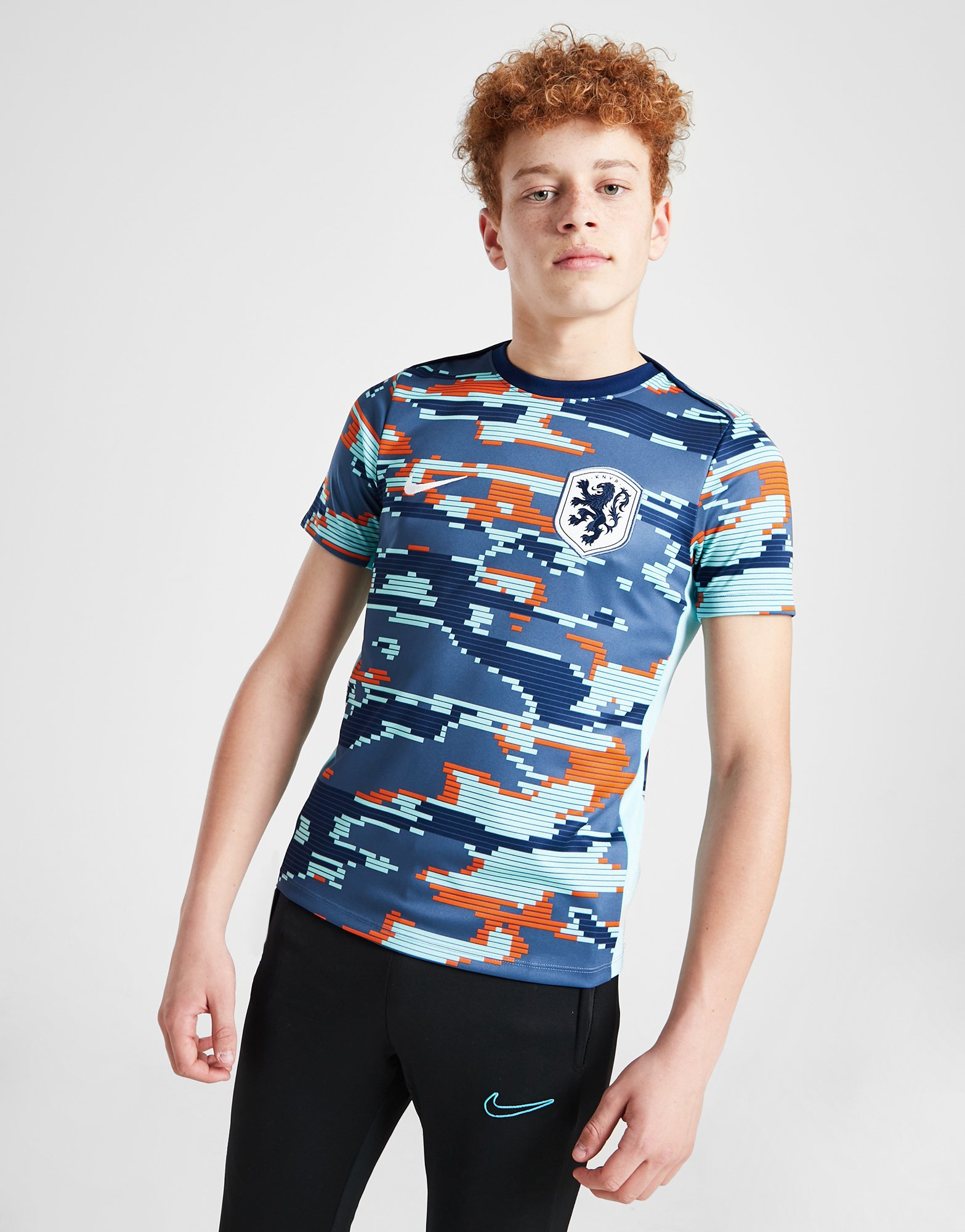 Nike Maillot d'avant-match Pays-Bas Junior
