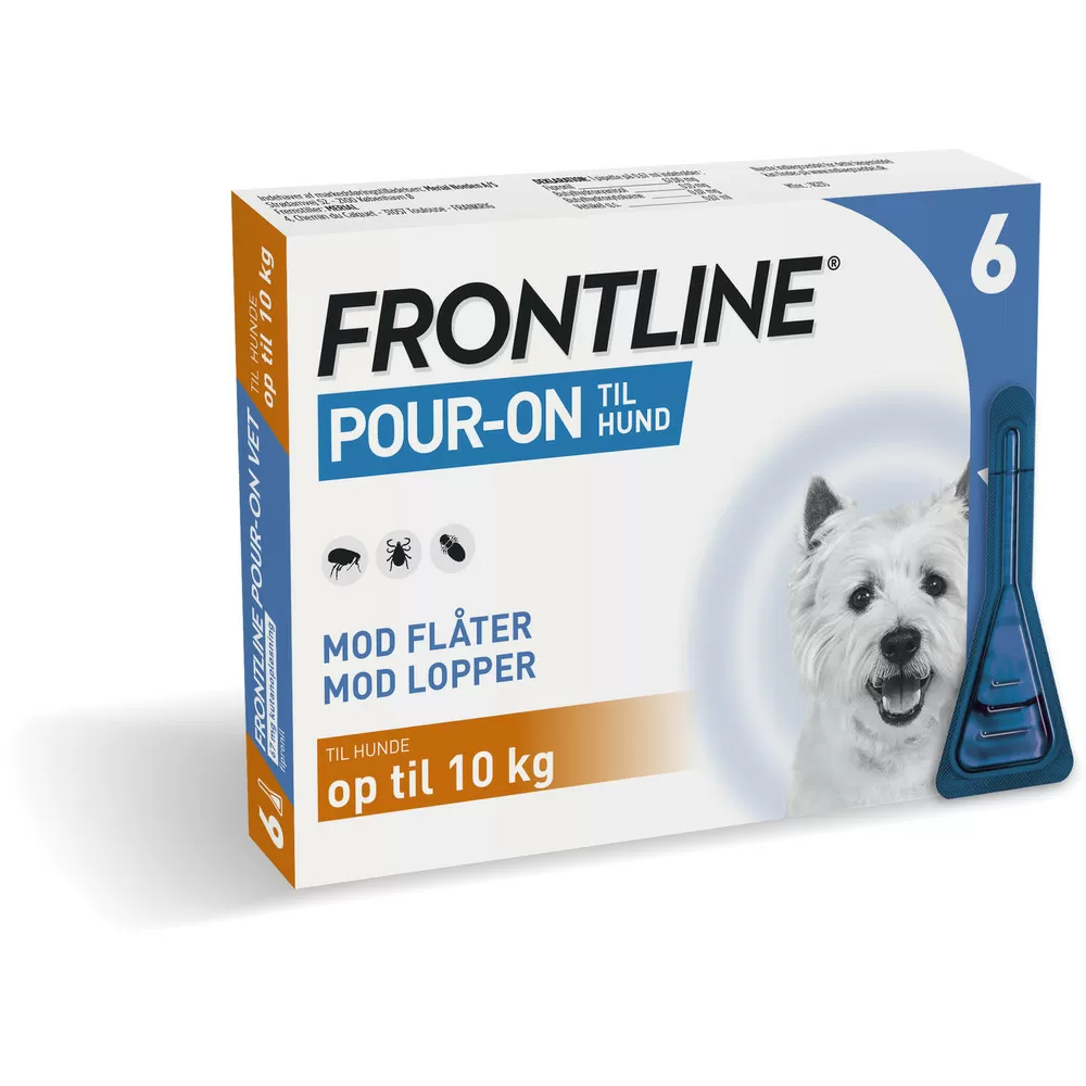 Frontline pour-on Vet hund, op til 10 kg