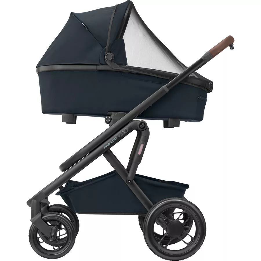 MAXI COSI Kombikinderwagen Lila XP Plus 3 in 1 Set Essential Graphite mit Babyschale Pebble 360 Essential Black