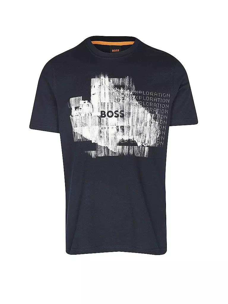 BOSS T-Shirt TE_ALIEN blau