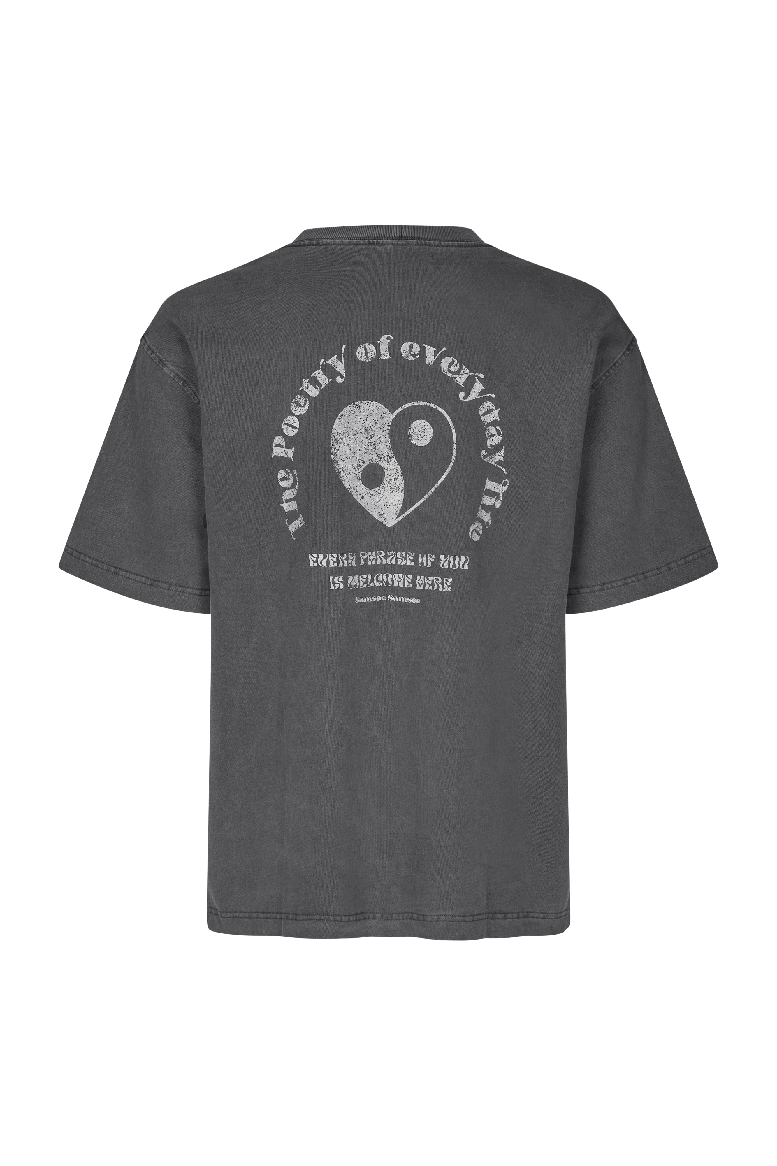 Samsøe Samsøe  Sapoetry t-shirt - Black Zen