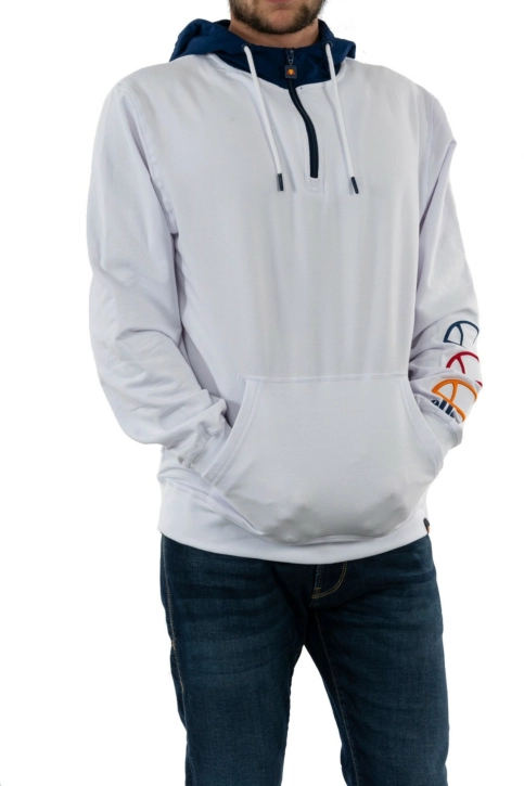 sweat ellesse treeato blanc