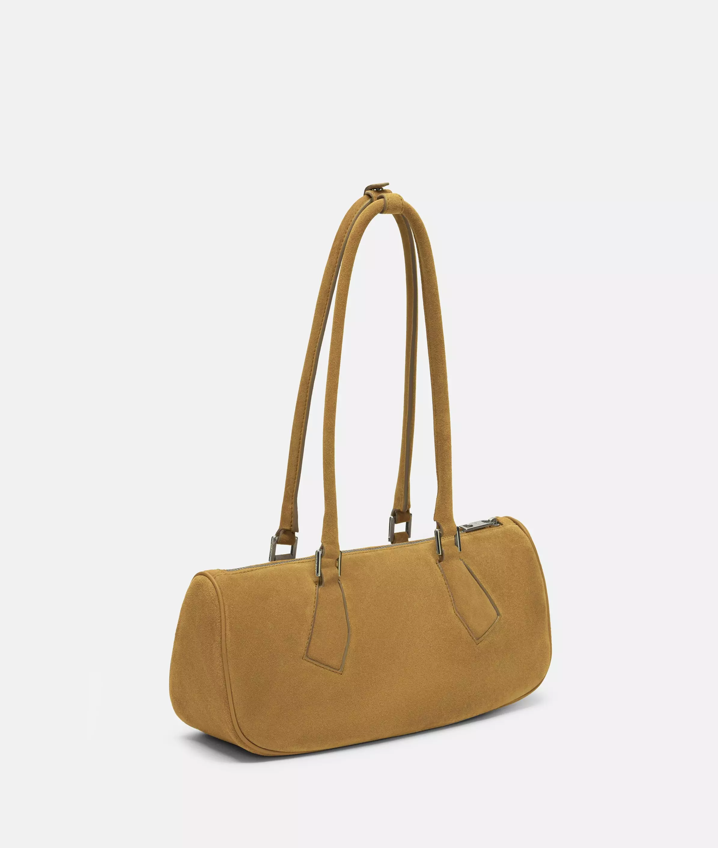 Cecile Satchel M Spacious shoulder bag made from soft leather