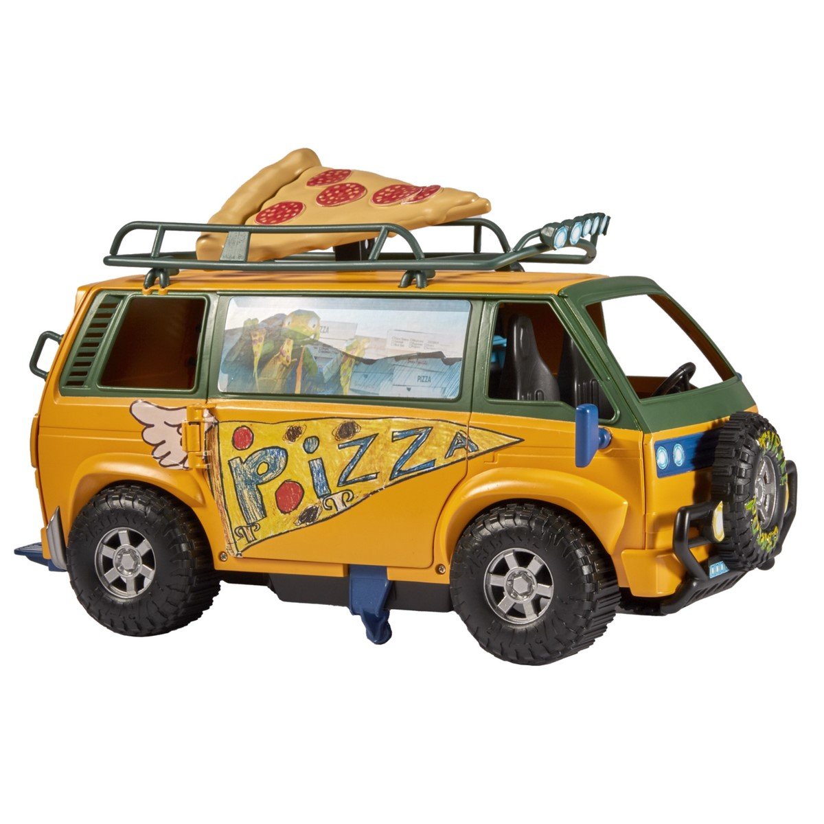 Camion pizza de combat Tortues Ninja