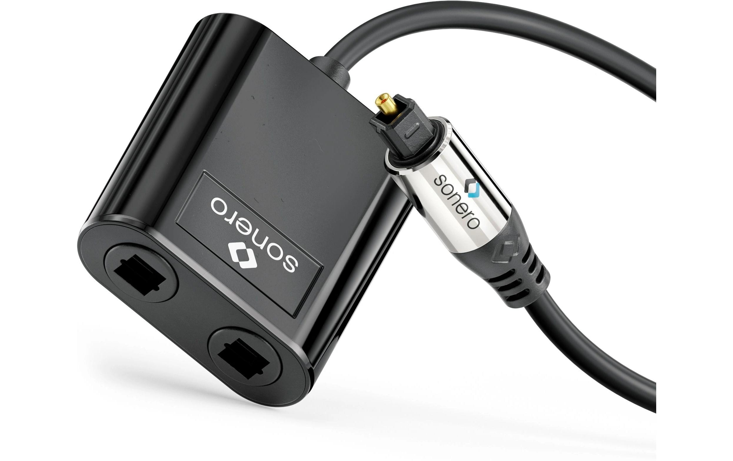 Audio-Adapter S-OCA001 Toslink - ToslinkPremium optischer Toslink Audio Splitter