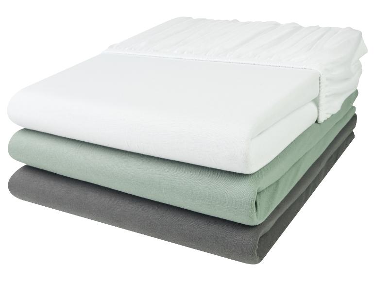 Jersey hoeslaken 90-100 x 200 cm