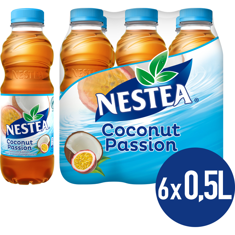Nestea Eistee Passion-Coconut, 50 cl, 6 Stück