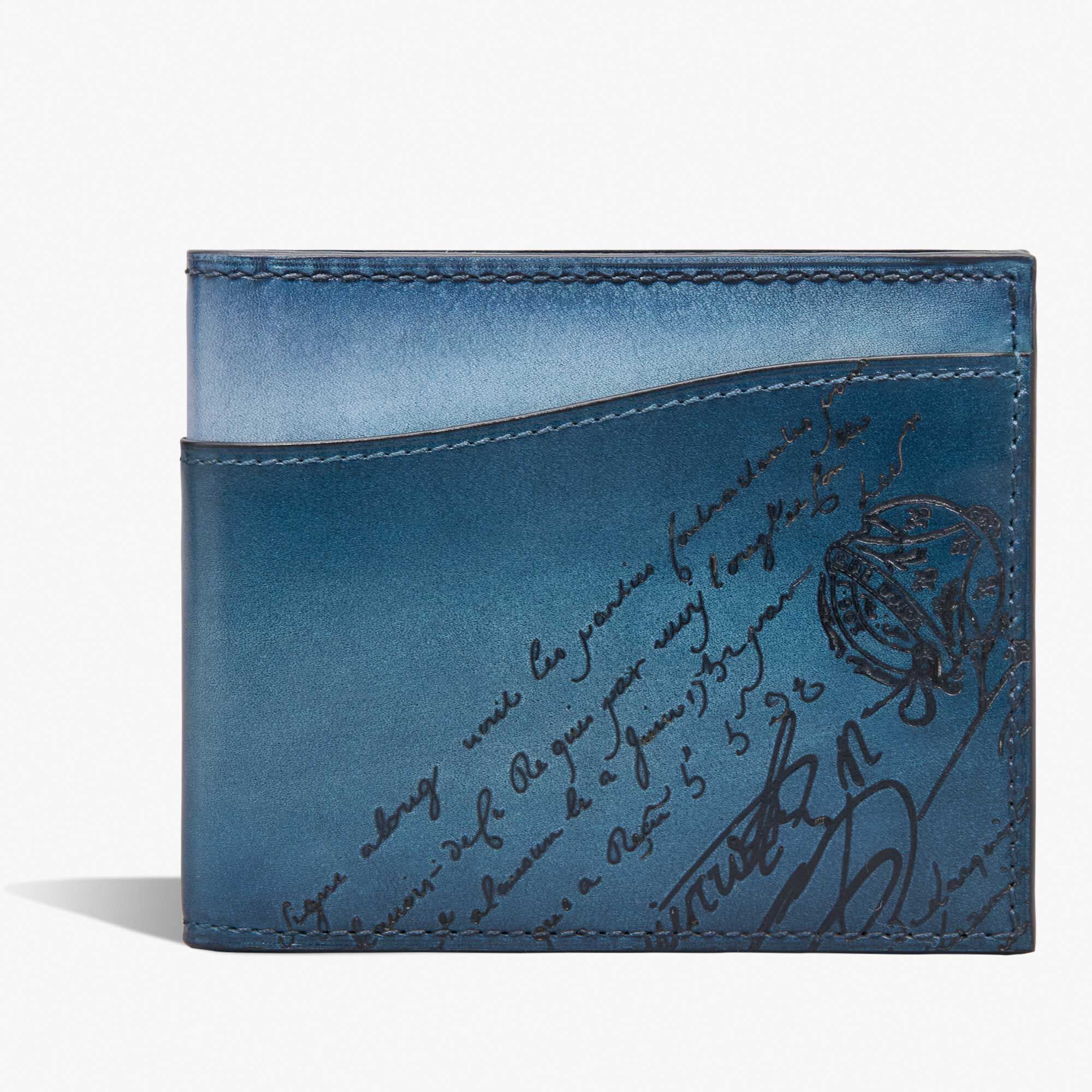 Portefeuille Makore Slim En Cuir Scritto Swipe