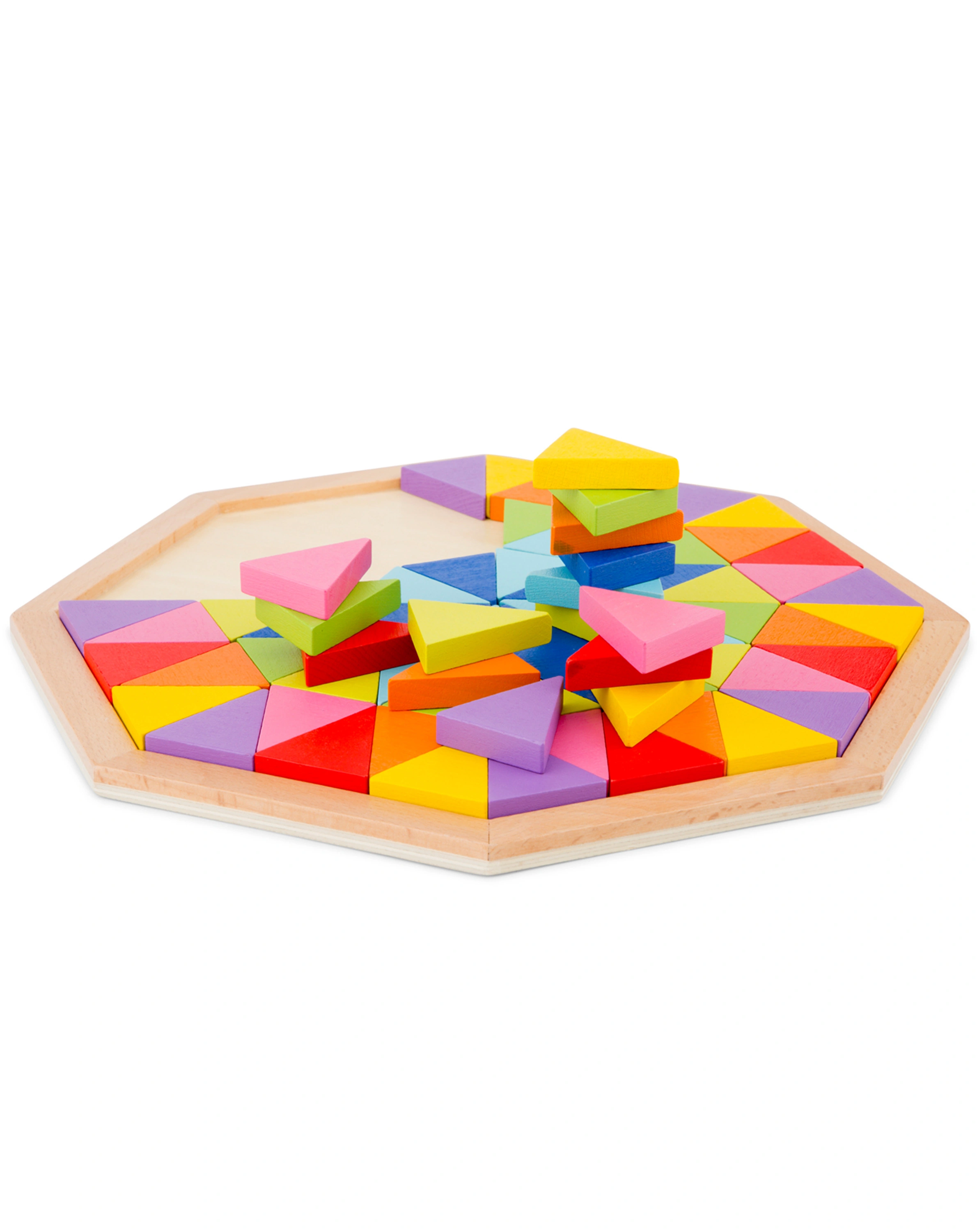 Formenpuzzle OKTAGON 73-teilig aus Holz