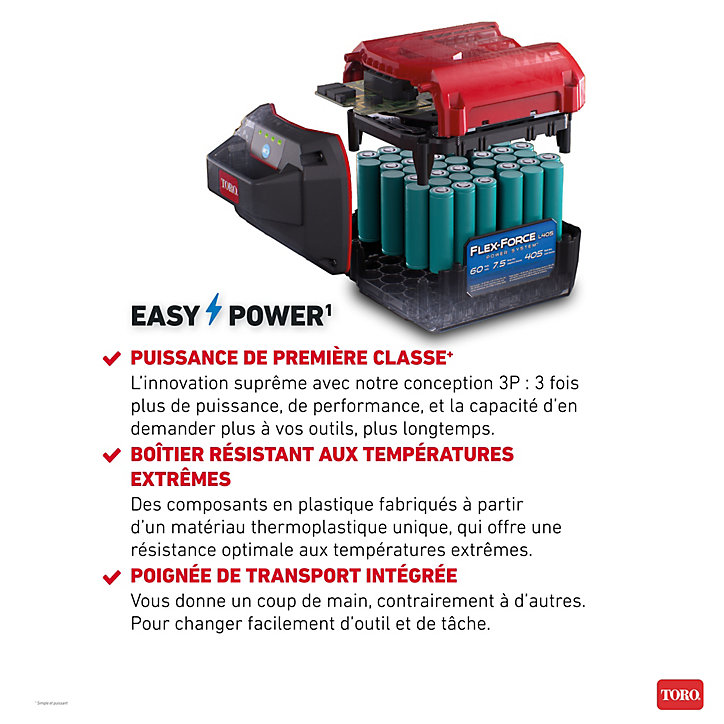 Batterie lithium-ion L216 Toro Flex-Force Power System 60V 4Ah