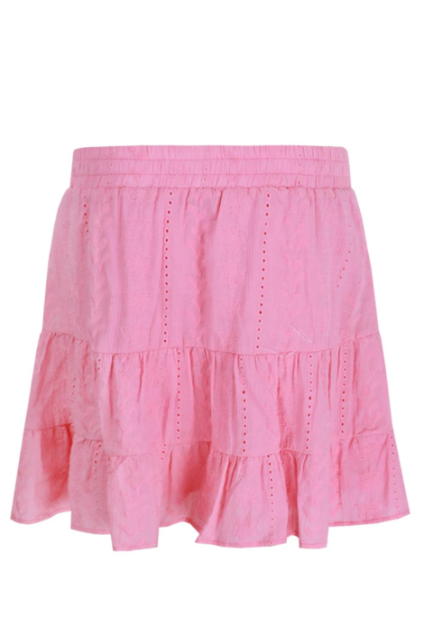 Fluresk roze dames rok