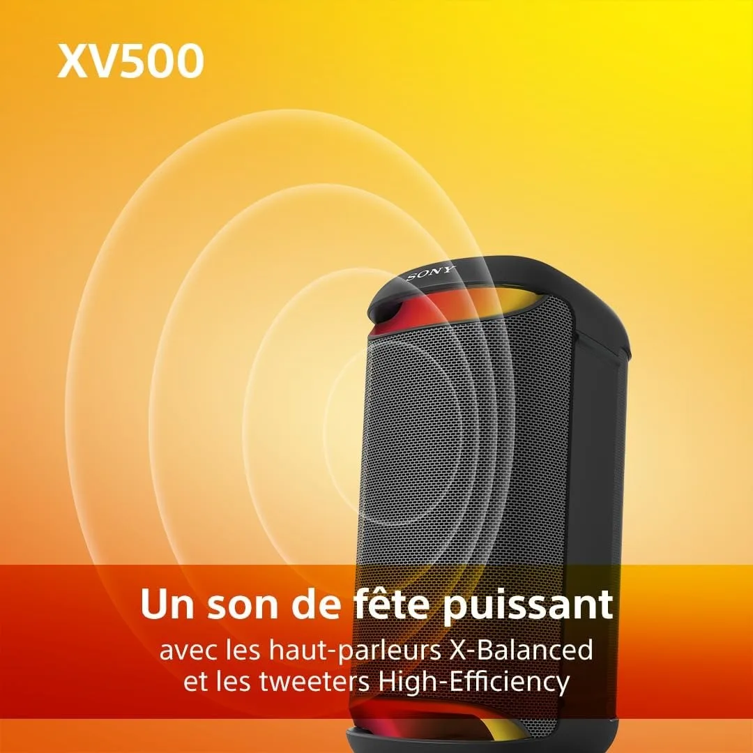 Sony SRS-XV500 Enceintes Bluetooth portables