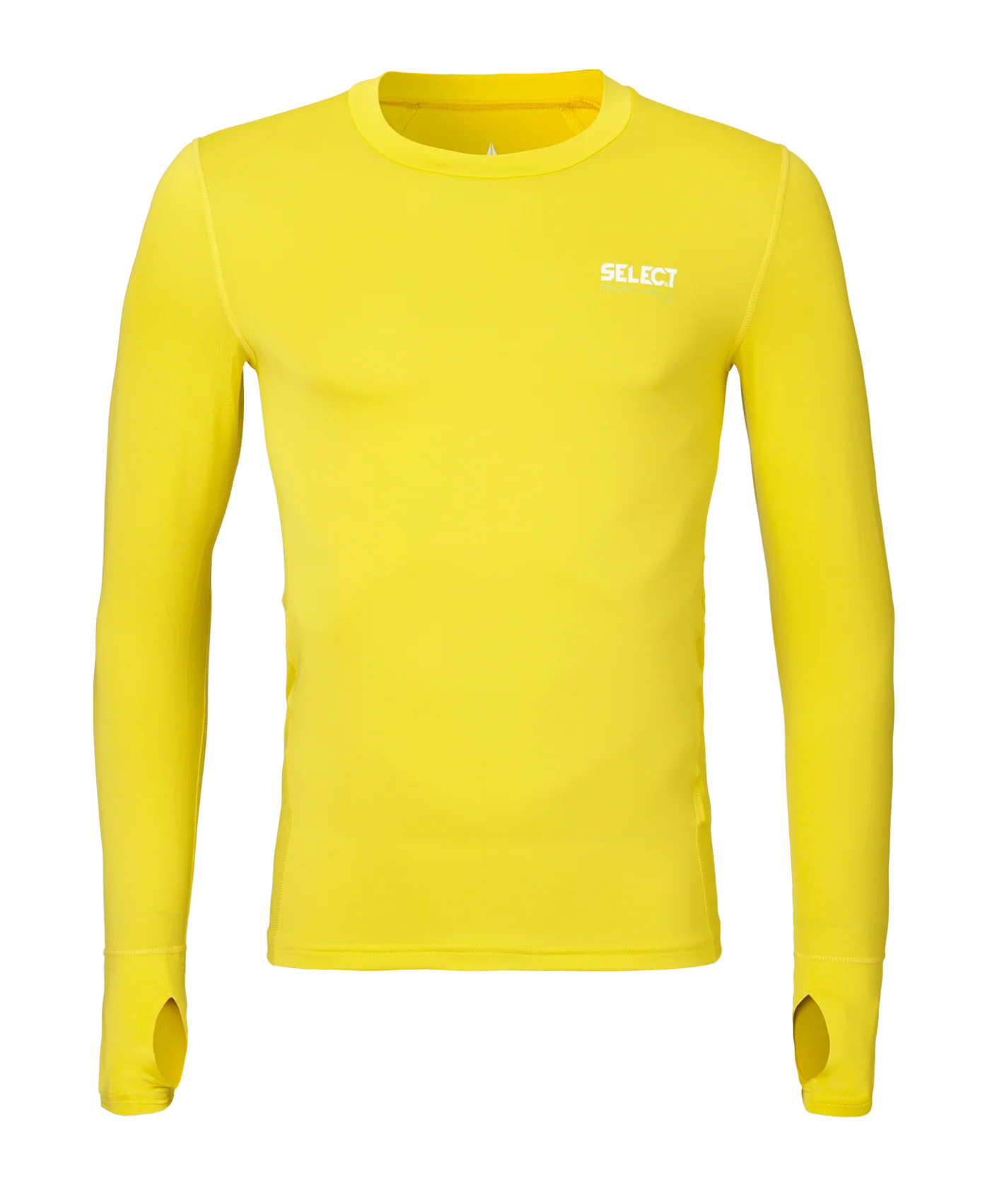 Select Kompressions-Shirt langarm Kids Gelb F55