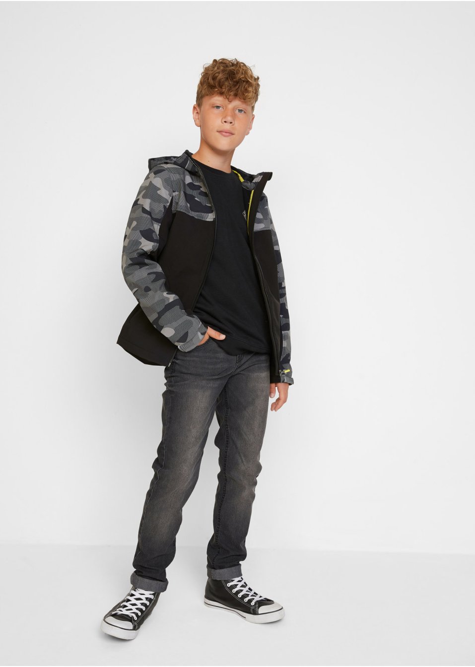 Veste softshell garçon