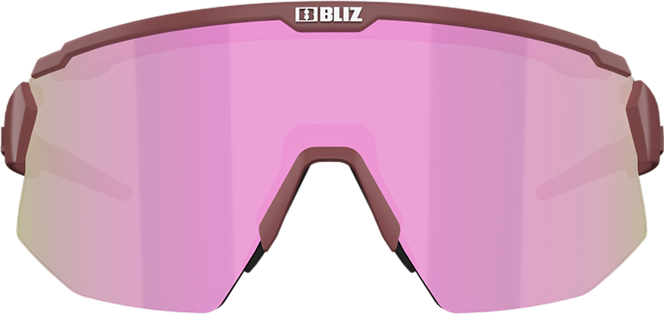 Bliz Breeze Small Sport Zonnebril Mat Rood met Roze Multi Lens