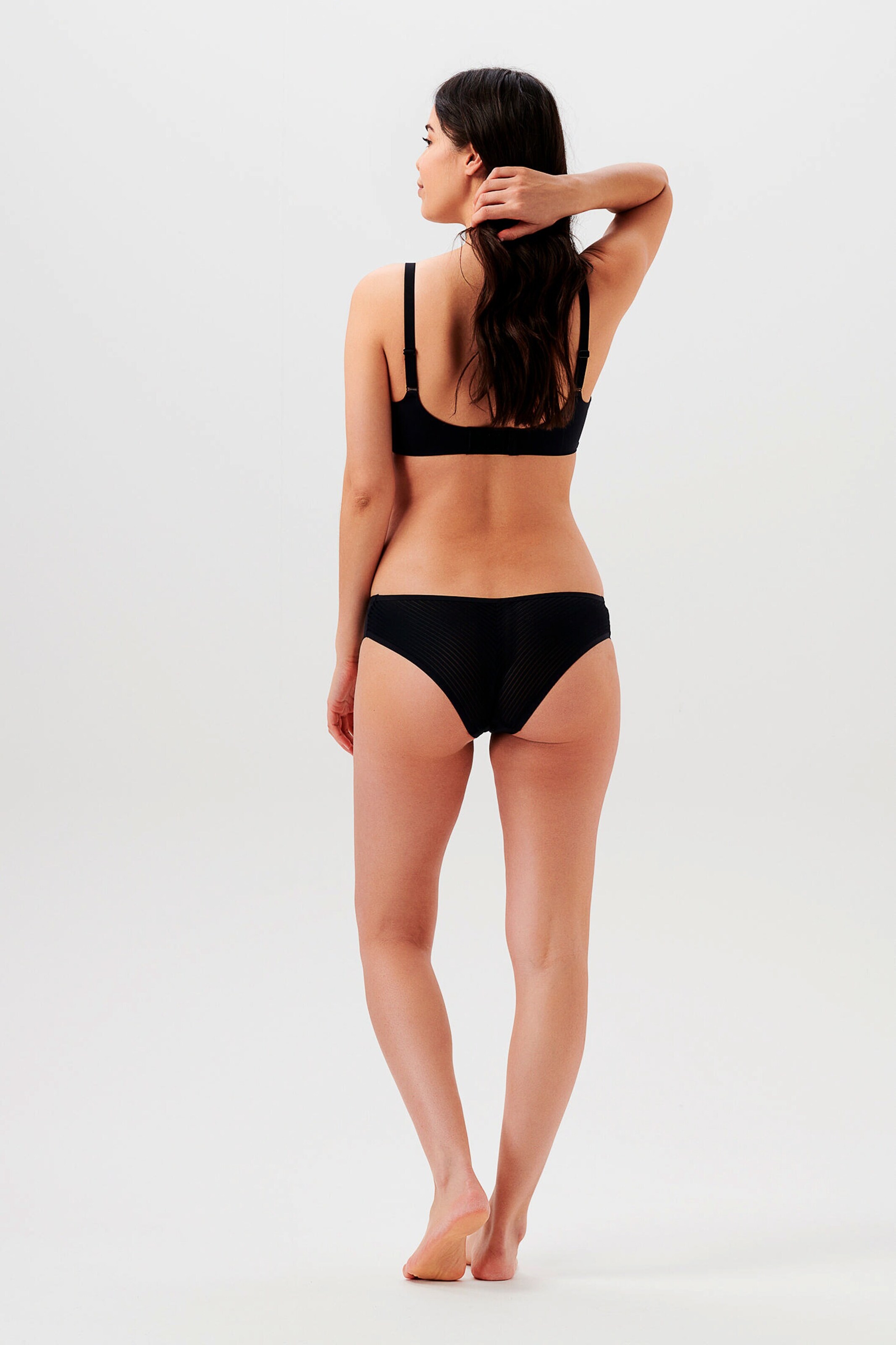 Noppies Slip Brazilian Spacer Stripe Black
