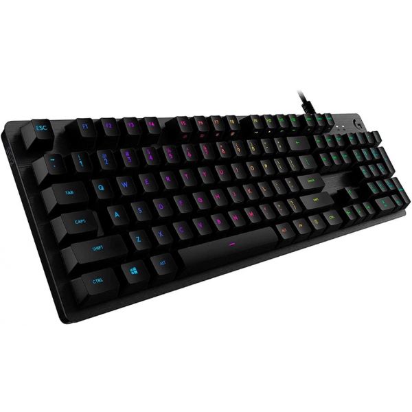 Logitech Teclado Mecânico G512 Carbon GX Brown Lightsync RGB - 920-009434