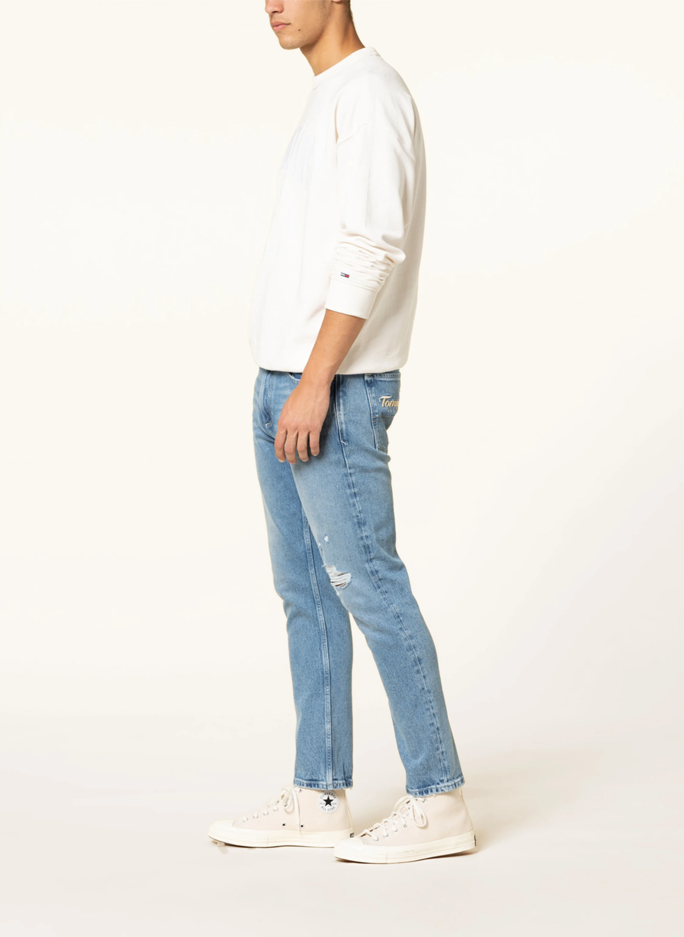 TOMMY JEANS Destroyed Jeans SCANTON Slim Fit