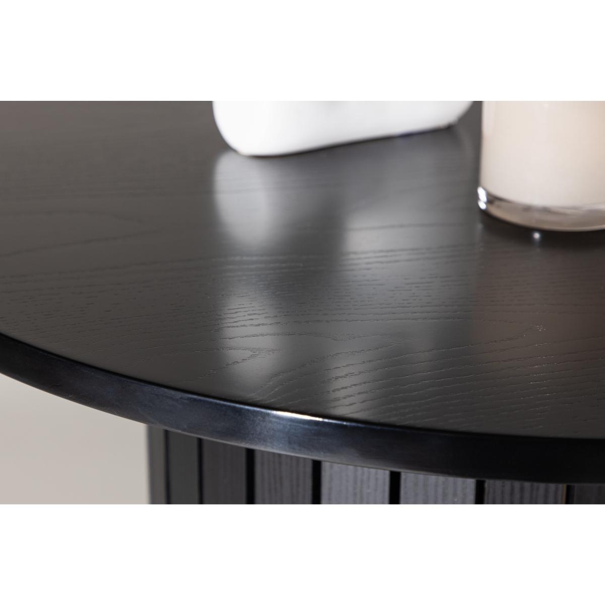 Svea - Niko ronde bartafel - Ã¸70 cm - zwart