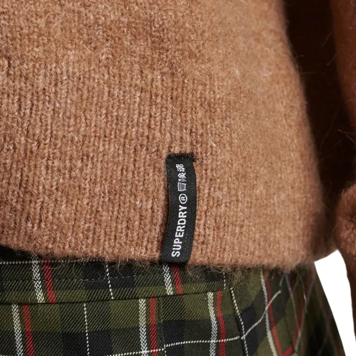 Superdry Vintage Essential Mock Neck Trui Dames
