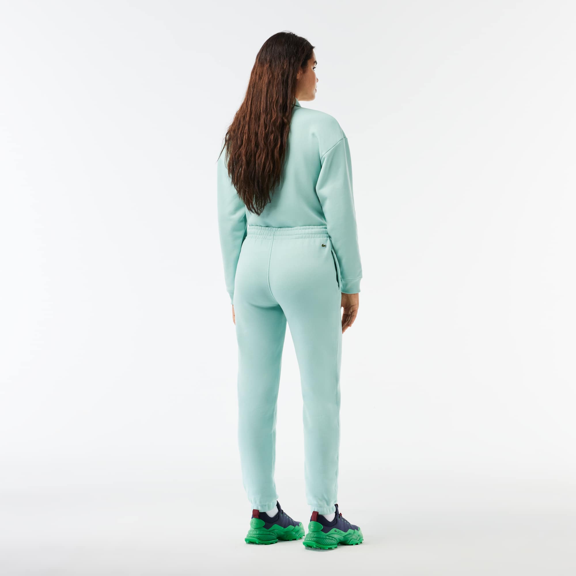Pantalon de survêtement Jogger avec broderie Pantalons de survêtement - Vert - Lacoste - Femme