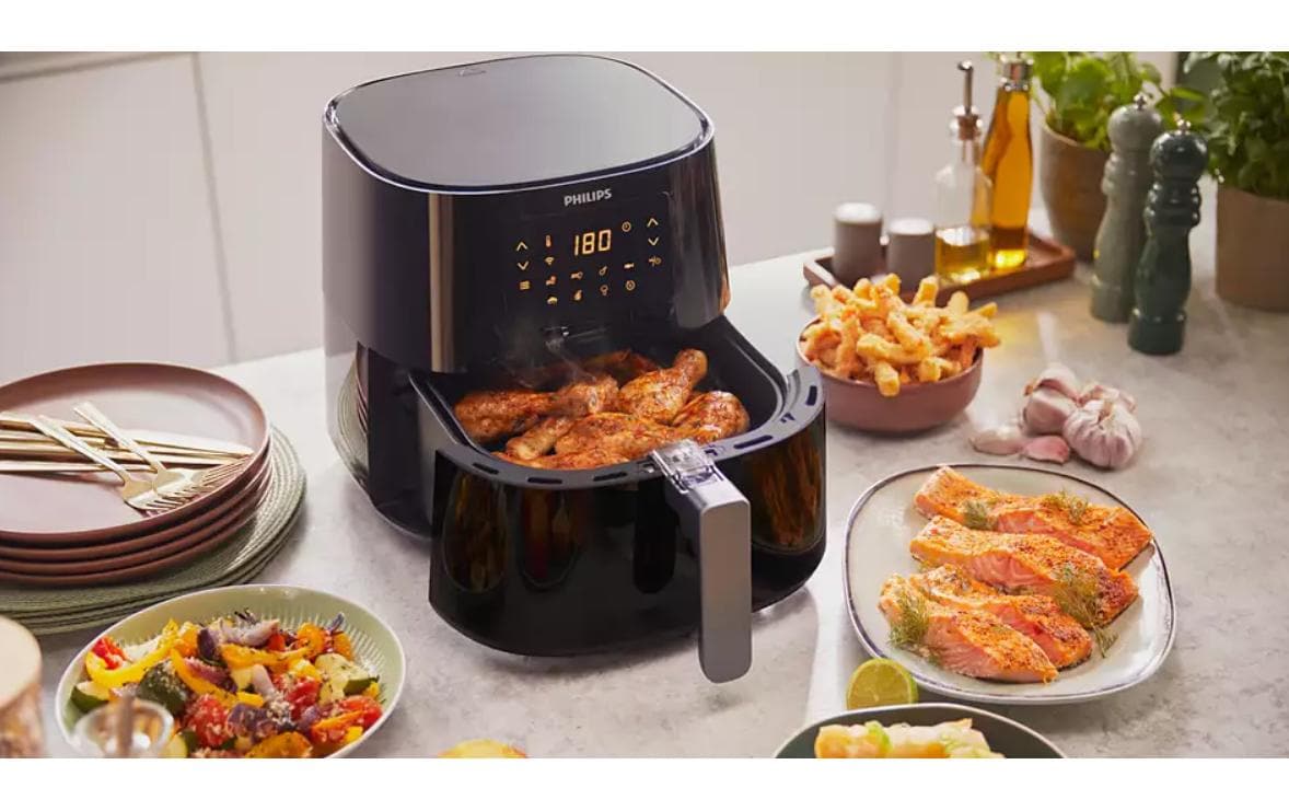 Heissluft-Fritteuse Essential Airfryer XL HD9280/91 1.2 kg<br>Vielseitige Fritteuse mit Rapid Air Heisslufttechnologie