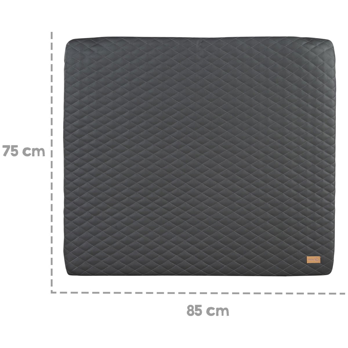 robaroba   Wickelauflage Luxe graphite