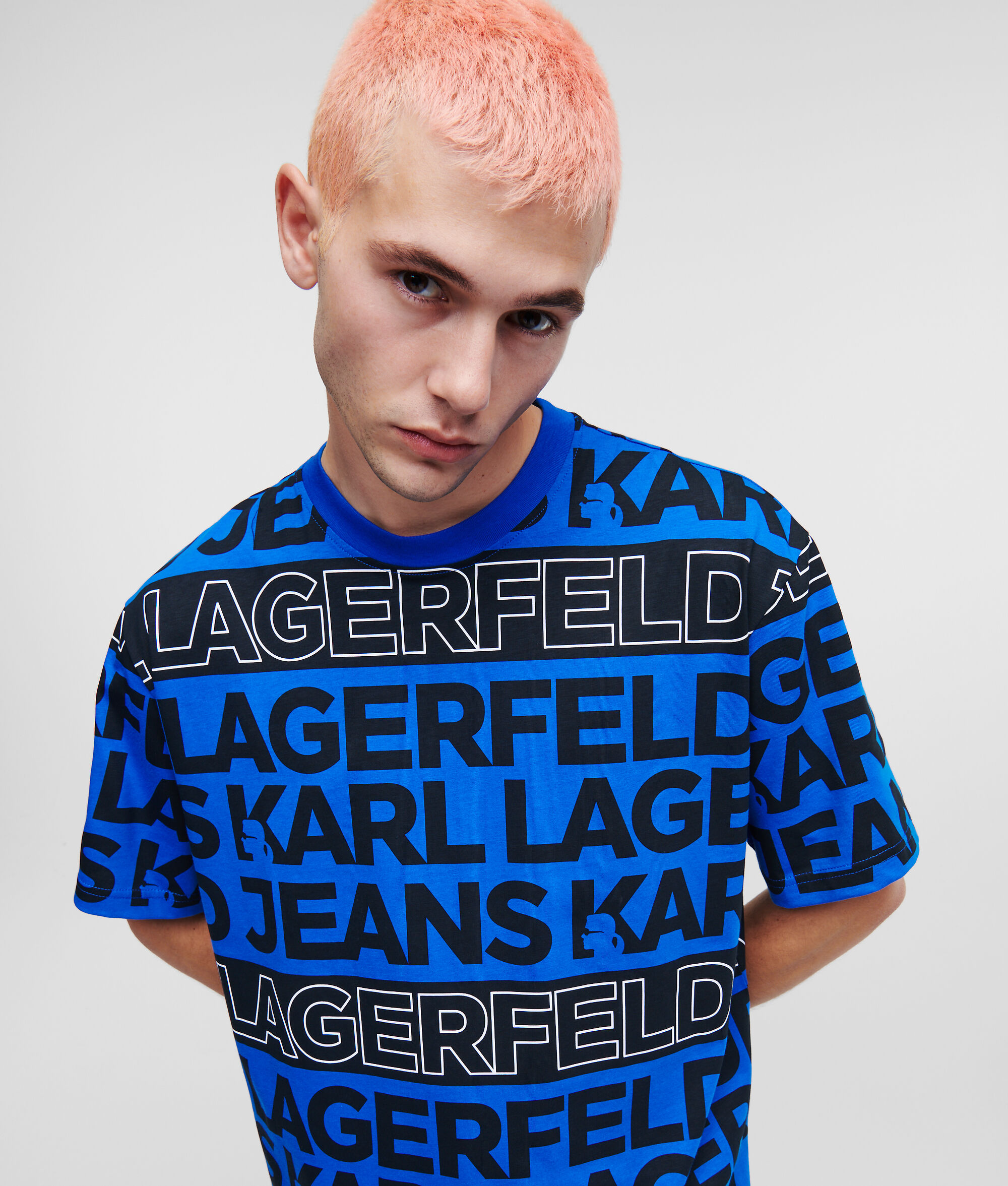 T-SHIRT LOGO KLJ FAÇON ALL-OVER