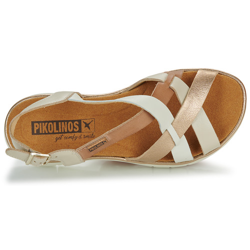 Pikolinos - PALMA W4N - Blanc / Doré / Cognac