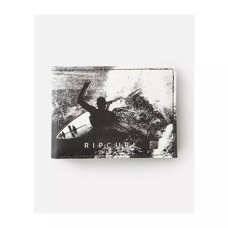 Portefeuille RIPCURL Combo Pu Slim Black/White