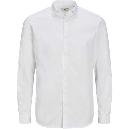 Jack & Jones - 12201905 JPRBLACARDIFF SHIRT LS NOOS WHITE Blanco