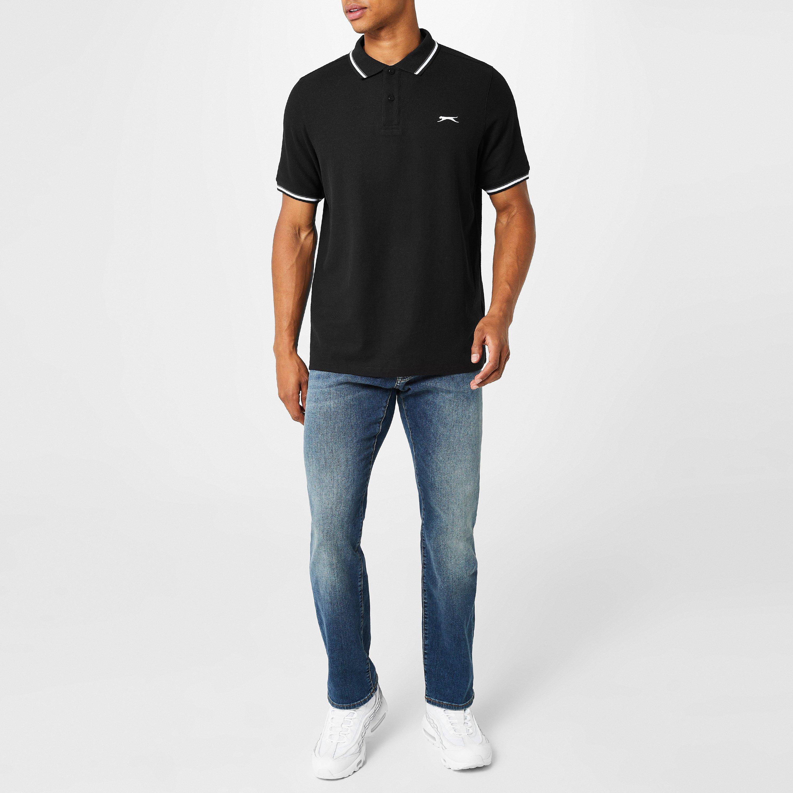 Slazenger Tipped Polo Shirt Mens
