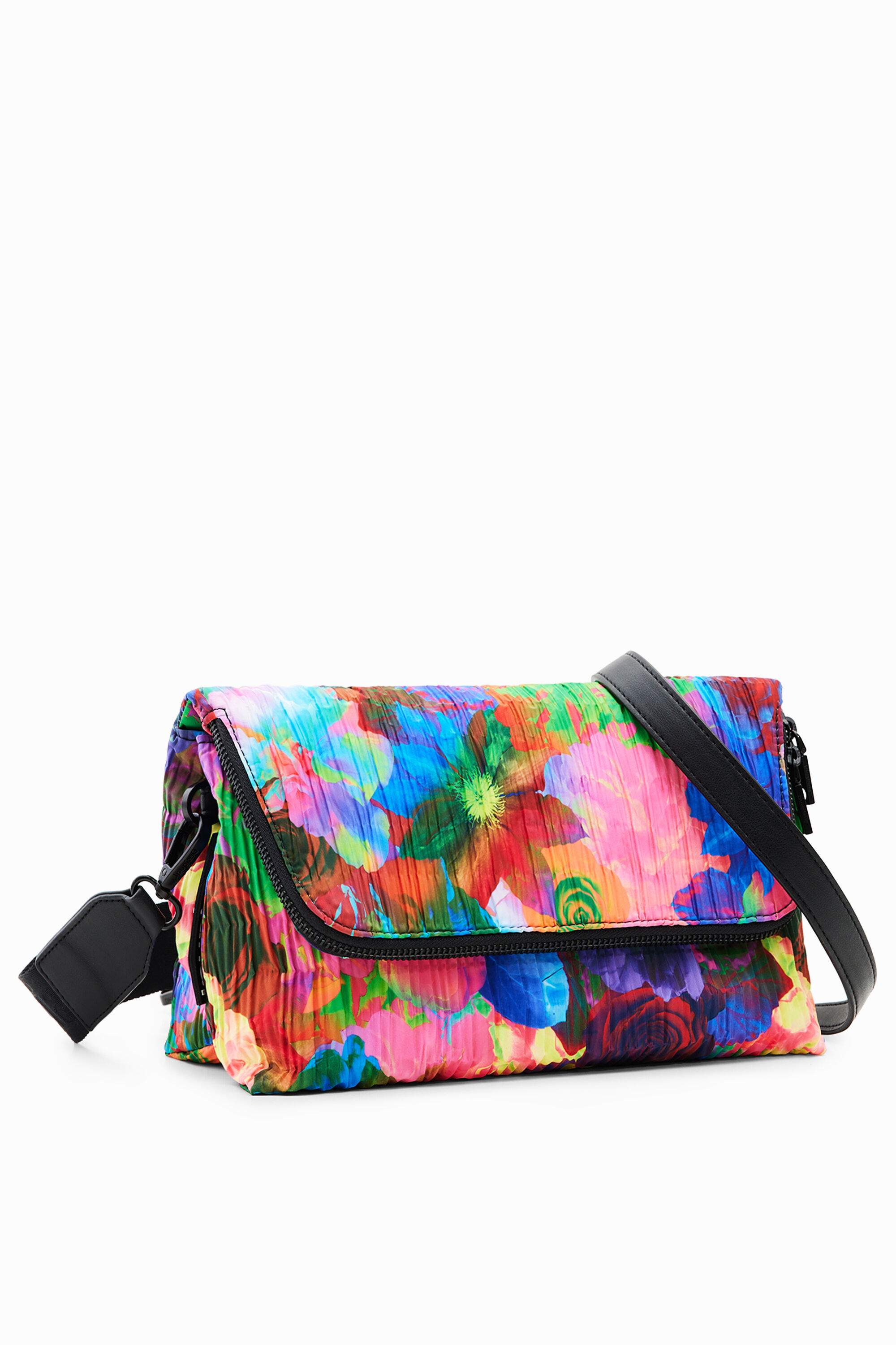 Sac à bandoulière moyen fleurs